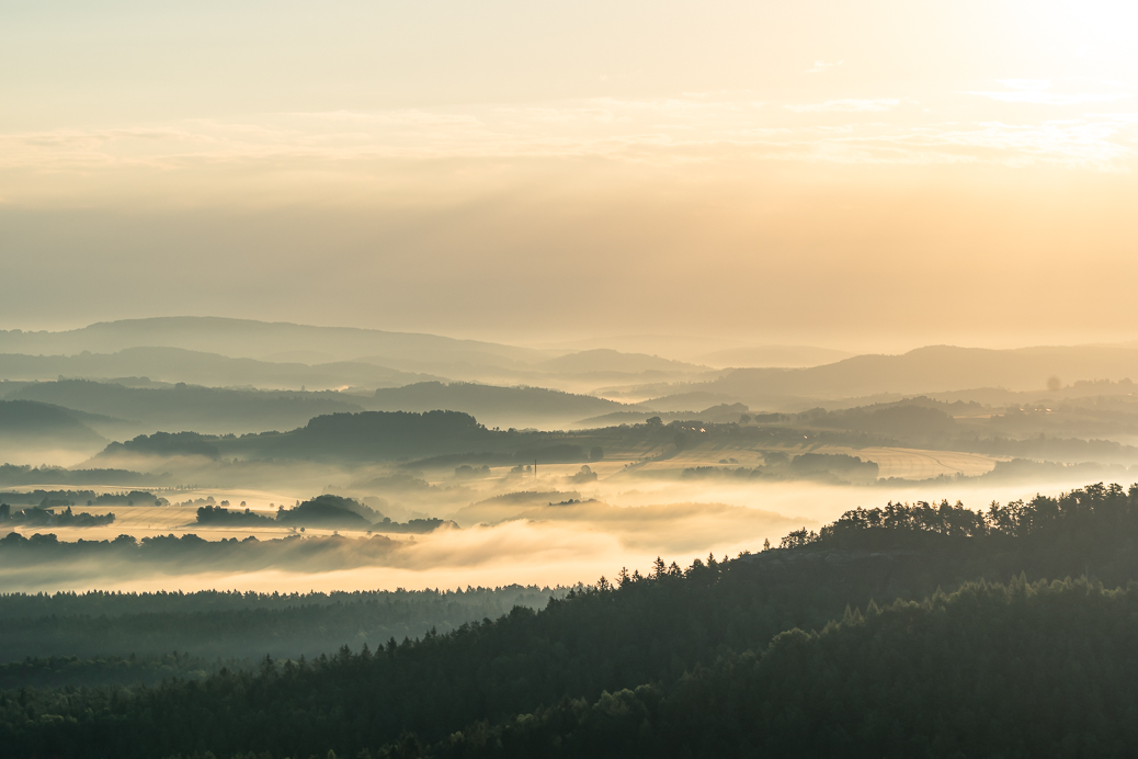 Kalender Sächsische Schweiz Nebel
