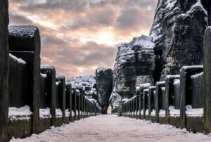Ein etwas anderer Blick auf die Basteibrücke