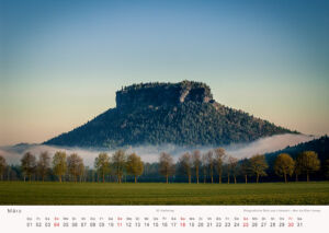 Kalender Sächsische Schweiz 2018 Fotokalender - März