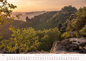 Kalender Sächsische Schweiz 2018 Fotokalender - Mai