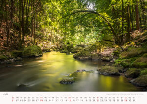Kalender Sächsische Schweiz 2018 Fotokalender - Juli
