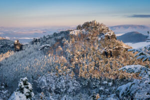 Winterfreuden im Elbsandstein
