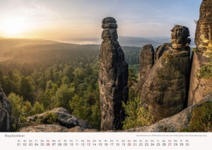Kalender Sächsische Schweiz 2020 Barbarine
