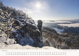 Kalender Sächsische Schweiz 2022 - Teufelsturm