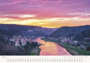 Kalender Sächsische Schweiz 2022 - Wehlen