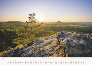 Kalender Sächsische Schweiz 2022 - Mai