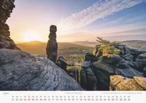 Kalender Sächsische Schweiz 2022 - Barbarine