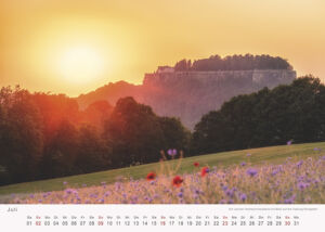 Kalender Sächsische Schweiz 2023-Juli