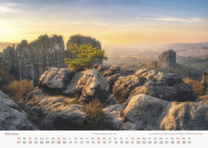 Kalender Sächsische Schweiz 2023-Oktober
