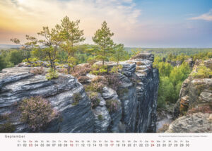 Kalender Sächsische Schweiz 2023-September