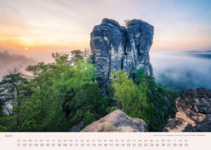 Kalender Sächsische Schweiz 2024