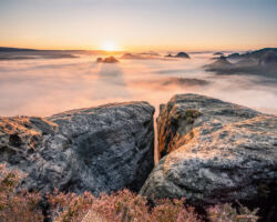 Nebelmorgen am Kleinen Winterberg