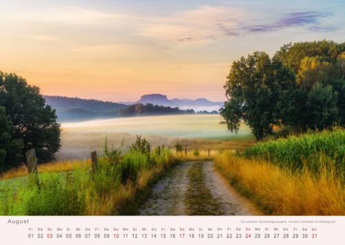 Kalender Sächsische Schweiz 2025