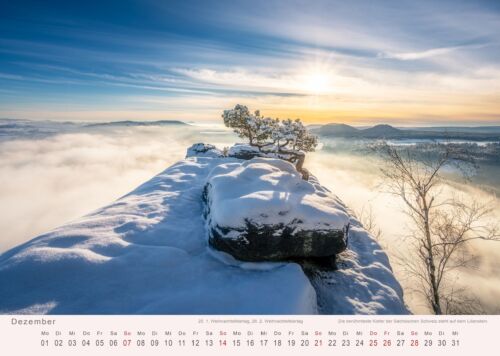 Kalender Sächsische Schweiz 2025