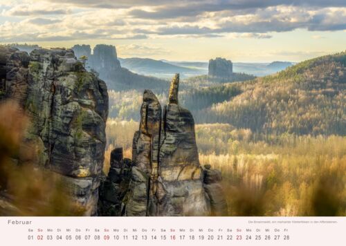 Kalender Sächsische Schweiz 2025