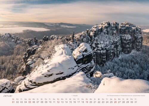 Kalender Sächsische Schweiz 2025