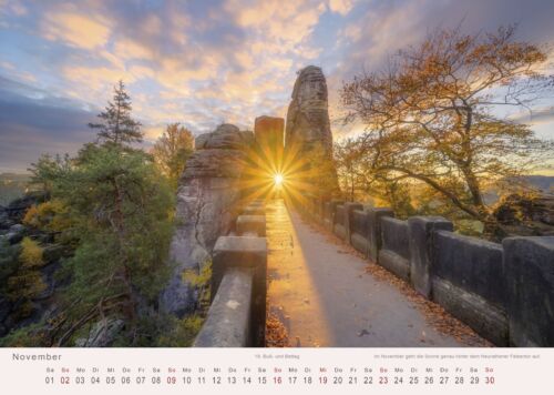 Kalender Sächsische Schweiz 2025