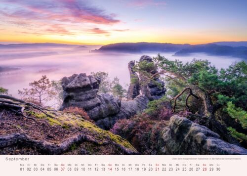 Kalender Sächsische Schweiz 2025